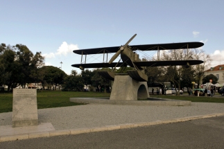 Portuguese naval aviators Gago Coutinho and Sacadura Cabral monument